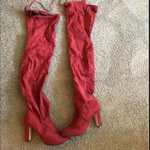 Thigh high boot
